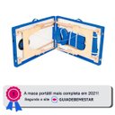 Ver imagem 2 de Maca Portátil Standard 250kg - Azul Royal