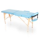 Ver imagem 1 de Maca Portátil Standard 250kg - Azul Claro