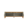 Rack Flip 1.8 para Sala de Estar - 3 Cores:off White/cinamomo - 3