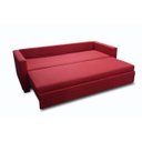 Ver imagem 5 de Sofá Que Se Transforma em Cama Horizontal em Tecido Vermelho