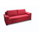 Ver imagem 6 de Sofá Que Se Transforma em Cama Horizontal em Tecido Vermelho