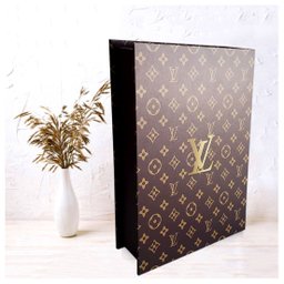 Kit 3 Caixas Livro Decorativo Chanel Dior Louis - 7