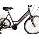 Ver imagem 2 de Triciclo Retrô Marrom/Creme - Aro 26 - Montagem Super