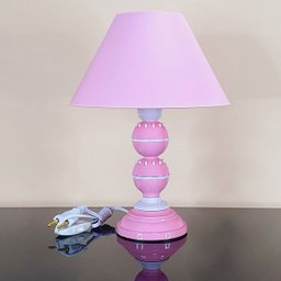 Abajur Infantil Perry Luminária para Quarto de Bebe - Cor Rosa - 3