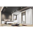 Ver imagem 3 de Guarda-roupa Diamond Plus com 1 Porta Espelho Peliculado 3 Portas e 6 Gavetas