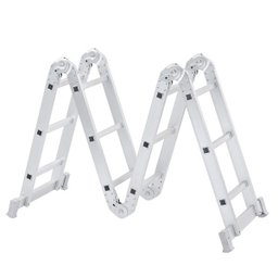 Escada de Alumínio Articulada Multifuncional 4x3 Reisam 3,4 Metros - 1