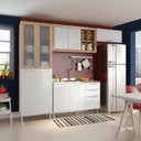Ver imagem 2 de Cozinha Modulada Aspen Ditália 4 Peças A45 Carvalho/Branco
