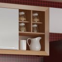 Ver mais imagens de Cozinha Modulada Aspen Ditália 4 Peças A45 Carvalho/Branco
