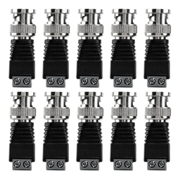 Kit 10 Peças Conector Com Borne Bcn Macho Intelbras Conex 1000 - 1 Kit 10 Peças Conector Com Borne Bcn Macho Intelbras Conex 1000 - 1