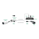 Ver imagem 7 de Kit 10 Peças Conector Com Borne Bcn Macho Intelbras Conex 1000