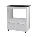 Ver imagem 2 de Balcao para Cooktop 4 Bocas Elisa Branco Moblis Branco