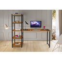 Ver imagem 1 de Escrivaninha com Estante 4 Prateleiras Klm Móveis