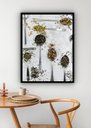 Ver imagem 1 de Quadro Decorativo Cozinha Temperos Colheres - 70x50cm:moldura Branca