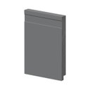Ver imagem 1 de Rodapé Poliestireno 15cm Frisado Cinza 51015cz Arquitech