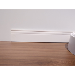 Rodapé Roda Meio Autocolante Flexível 12 Metros 10cm X 0,8cm 10c2F - 2
