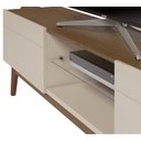 Ver imagem 5 de Rack para TV até 75 polegadas 218 cm 2 gavetas Classic Pés em Madeira Maciça