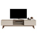 Ver imagem 2 de Rack para TV até 75 polegadas 218 cm 2 gavetas Classic Pés em Madeira Maciça