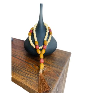 Decoração Colar de Mesa Grande Vermelho - Colar de Mesa