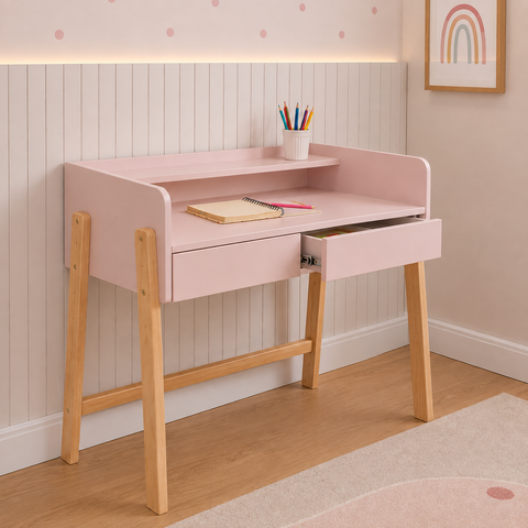 Escrivaninha Infantil com Altura Ajustável – Modelo Play Marca Quater