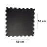TATAME EVA 1,50X1 MT ESP 20MM PRETO - 4 PLACAS 50X50 CM:preto - 4