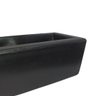 Kit 10 Jardineira de Planta Preta 37x15 Floreira Polietileno - 3