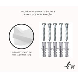 Kit 3 Prateleiras Decorativas - 2