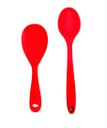 Ver imagem 2 de Jogo 3 Peças Colher de Arroz de 22cm e 27cm e Pegador de Macarrão.