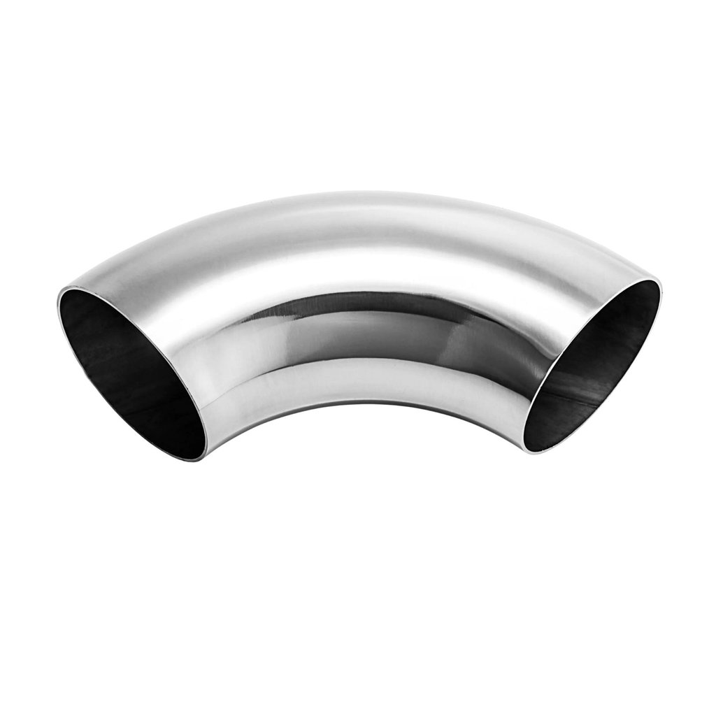 Curva 90° Inox 304 - 2.1/2" (63,50mm) - Polido - 4 Unidades