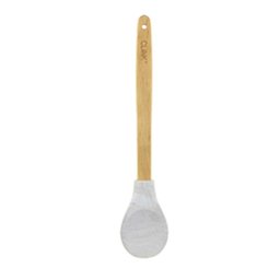 Conjunto 4 Utensílios De Cozinha Silicone Mármore Cabo Madeira - 6