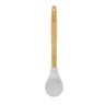 Conjunto 4 Utensílios De Cozinha Silicone Mármore Cabo Madeira - 6