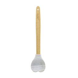 Conjunto 4 Utensílios De Cozinha Silicone Mármore Cabo Madeira - 3