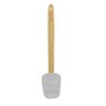 Conjunto 4 Utensílios De Cozinha Silicone Mármore Cabo Madeira - 4