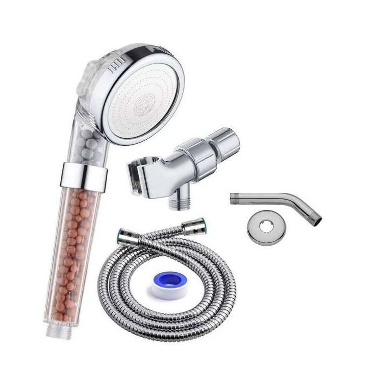 KIT completo Chuveiro/Ducha de alta pressão com filtragem