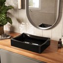 Ver imagem 3 de Cuba Pia para Banheiro Retangular Dalla Preta