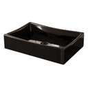 Ver imagem 1 de Cuba Pia para Banheiro Retangular Dalla Preta