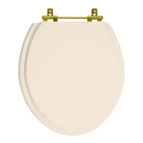 Tampa De Vaso Poliéster Oval Rosa Shell Com Ferragem Dourada