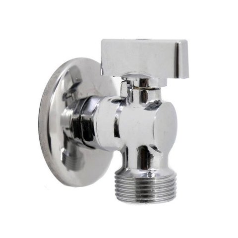 Torneira Máquina Lavar ou Tanquinho Ângular 90º 1/2" Saída Máquina 3/4'