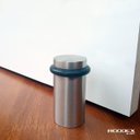 Ver imagem 4 de Batedor Amortecedor de Porta Inox Padrão Hotel 5cm Kit 2un
