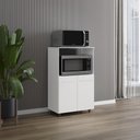 Ver imagem 6 de Balcao Multiuso 2 Fornos 60 Cm Tais Branco Mobbs