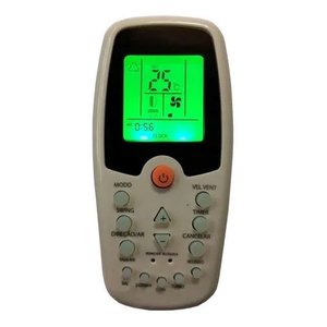 Controle Ar-Condicionado Komeco Midea Comfee com Luz Mod-8020