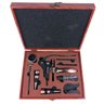 Kit Abridor de Vinho Profissional Saca Rolha com Acessórios e Estojo Madeira - 6