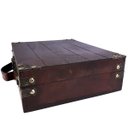 Ver imagem 3 de Kit Abridor de Vinho Profissional Saca Rolha com Acessórios e Estojo Madeira Rústica