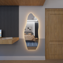 Ver imagem 3 de Espelho Orgânico Flame 150x60 E06 com Led Branco Quente 220v 3000k – Elegância e Conforto