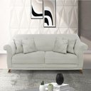 Ver imagem 6 de Sofa 3 Lugares Retro Polo 200cm com Almofada Veludo 2223 Ezz 2223