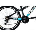 Ver imagem 2 de Bicicleta Vikingx Tuff25 Freeride Aro 26 Preto Azul Vikingx