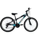 Ver imagem 1 de Bicicleta Vikingx Tuff25 Freeride Aro 26 Preto Azul Vikingx