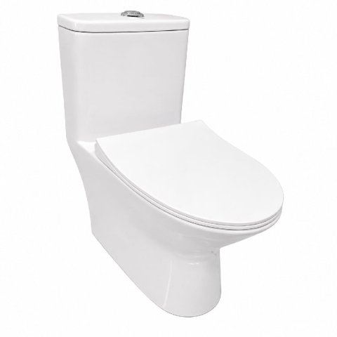Vaso Sanitario Monobloco Luxo Branco - Rev-000046 - Fiiyo