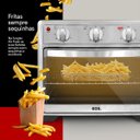 Ver imagem 4 de Forno Elétrico e Air Fryer 25L EOS EFE25AI Inox 220V