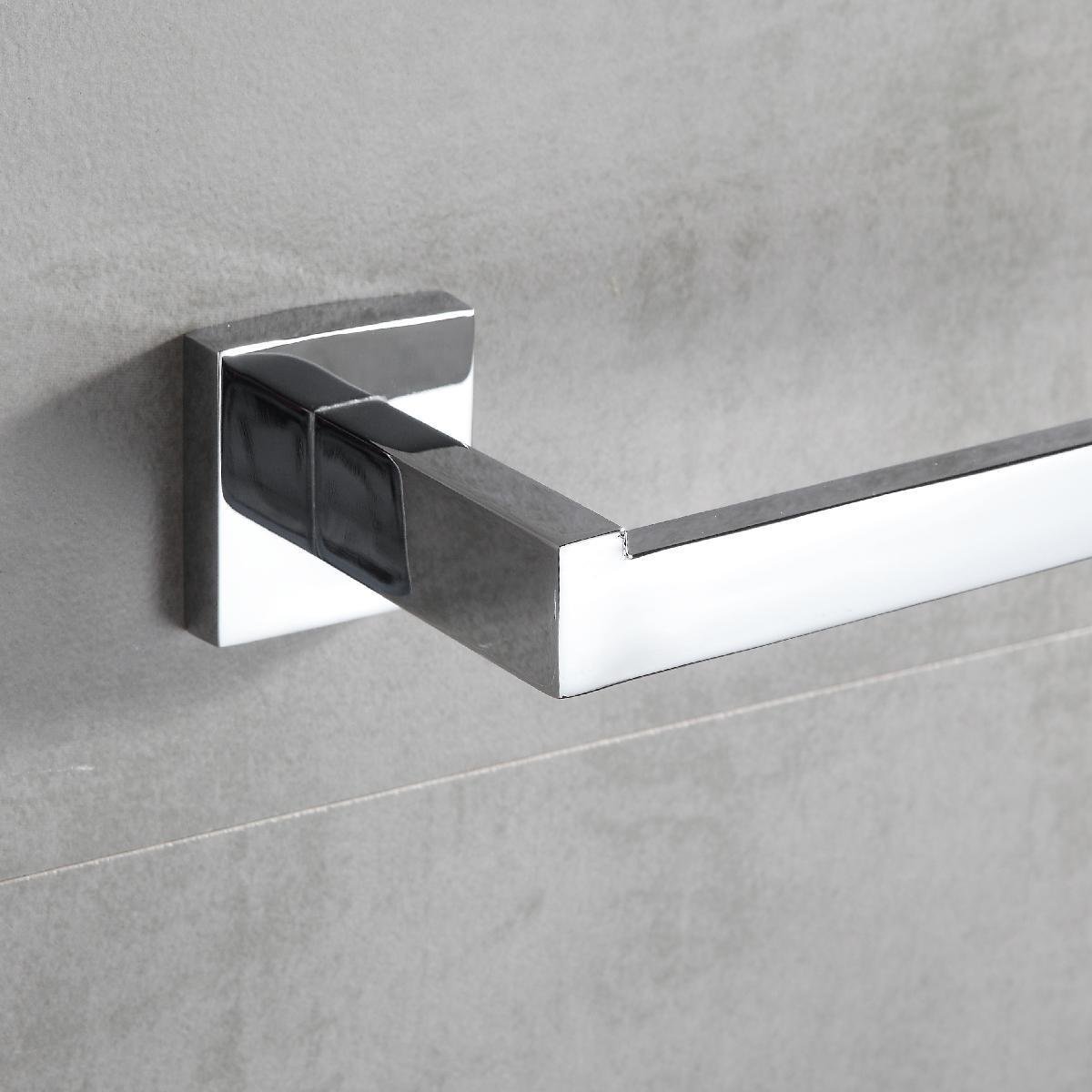 Kit Acessórios para Banheiro Lavabo Duas Peças Cromado Inox - 2