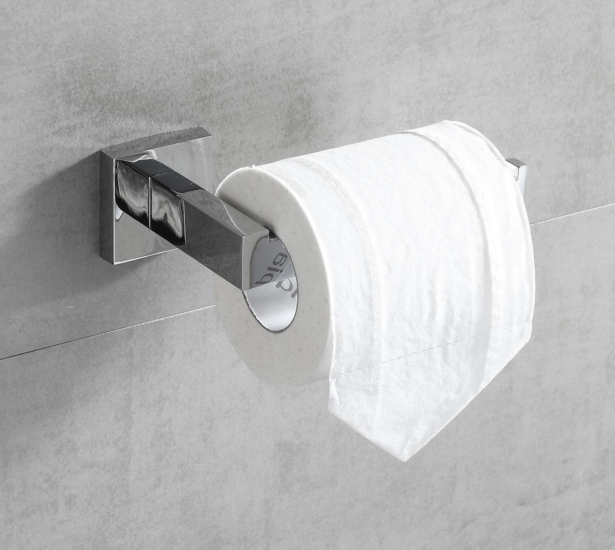 Kit Acessórios para Banheiro Lavabo Duas Peças Cromado Inox - 7